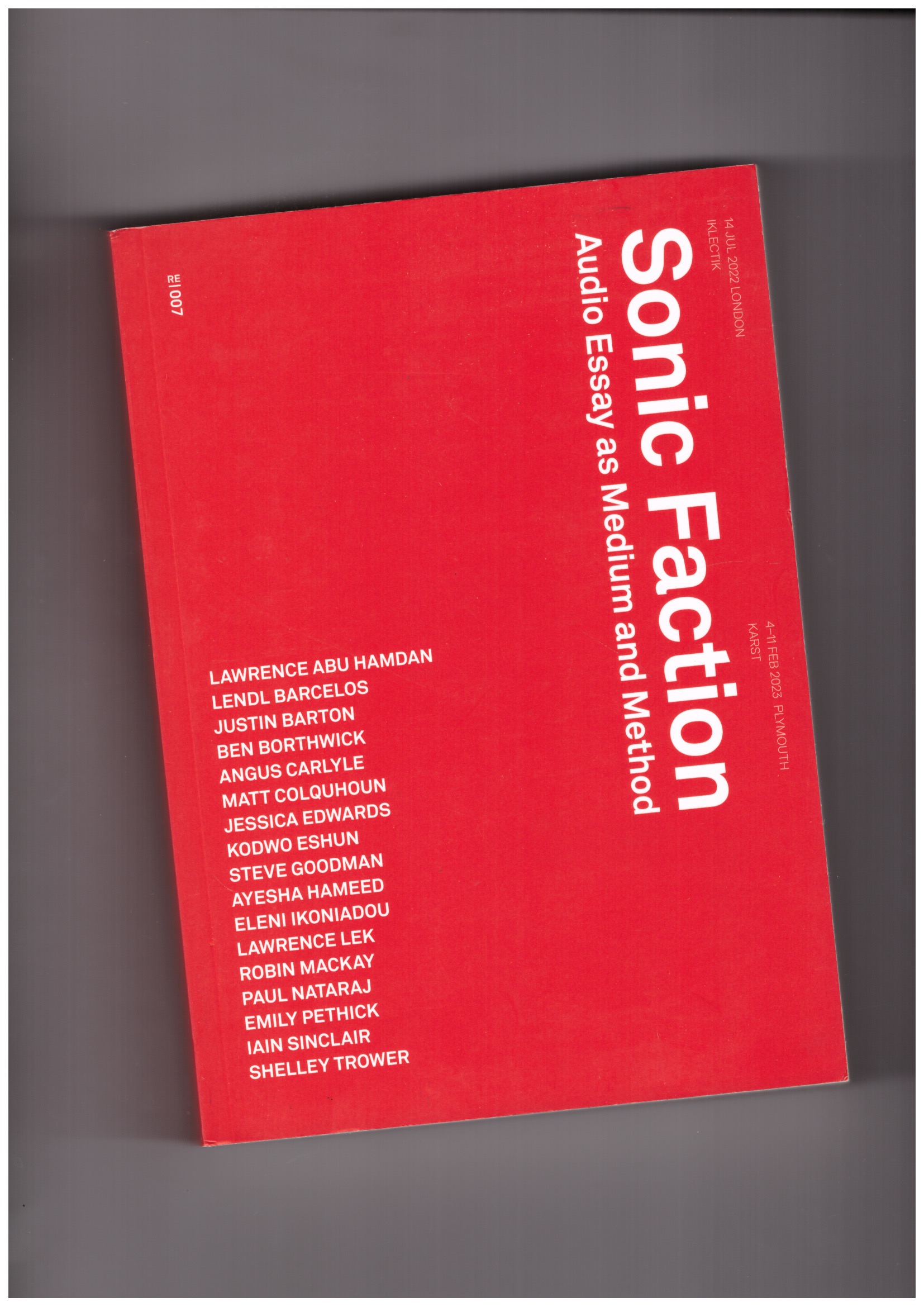 BARTON, Justin; GOODMAN; KRONIC, Maya B. (eds.) - Sonic Faction